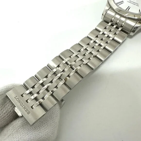 LONGINES L2.820.4.11.6 record chronometer Automatic date Wristwatch - Picture 12 of 15